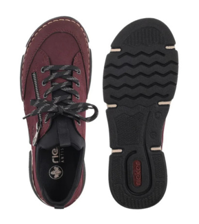 Rieker Czerwone 45973-36 Red (RI186-c) batai