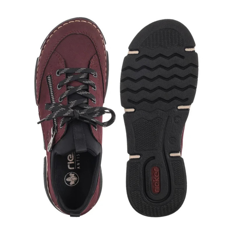 Rieker Czerwone 45973-36 Red (RI186-c) batai