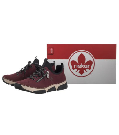 Rieker Czerwone 45973-36 Red (RI186-c) batai