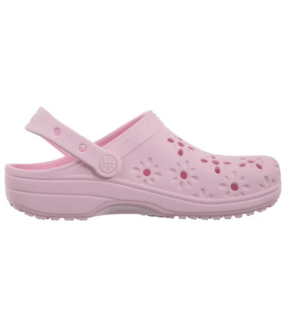 Crocs Classic Floral Cut Out Clog Pink Milk 210943-6ZW (CR345-b) Naiste kingad/klappide klapid
