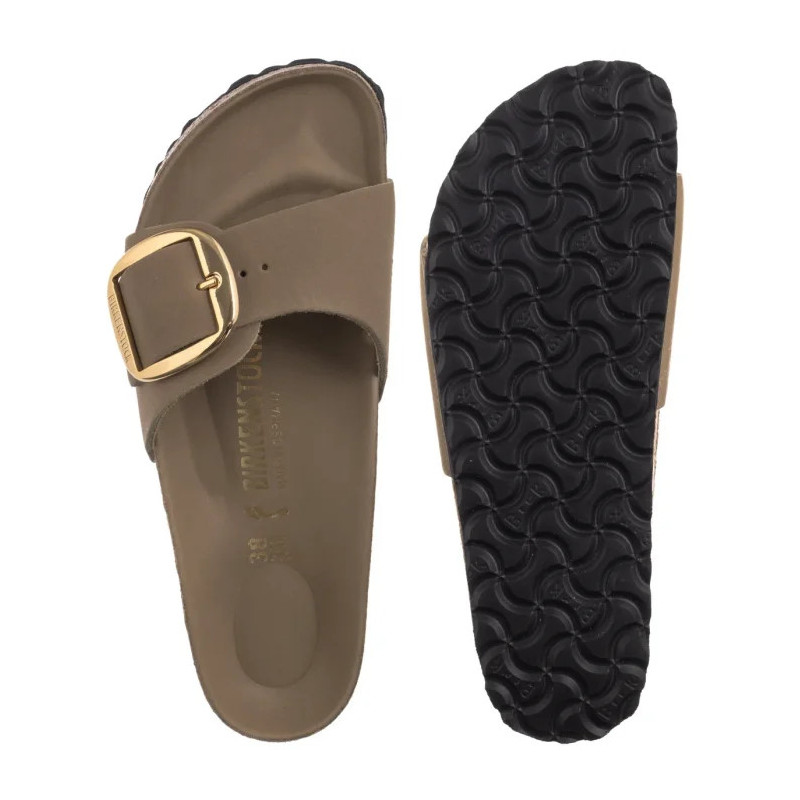 Birkenstock Madrid Big Buckle Tabacco Brown 1030467 (BK326-a) Sieviešu apavi/Flip Flops