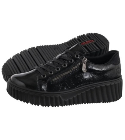 Rieker Czarne N2501-00 Black (RI278-a) bateliai
