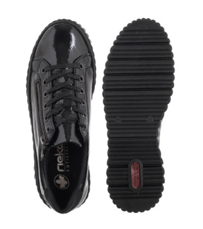 Rieker Czarne N2501-00 Black (RI278-a) kurpes