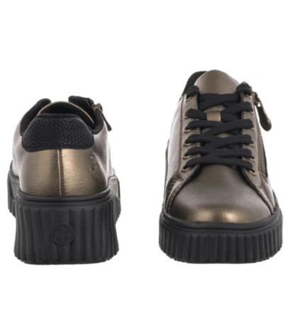 Rieker Brązowe N2501-90 Bronze (RI278-b) kurpes