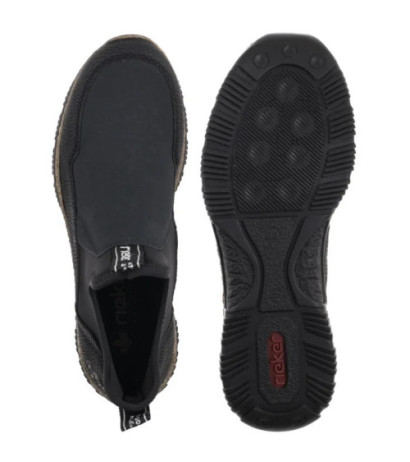 Rieker Czarne N3275-00 Black (RI280-a) kurpes