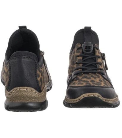 Rieker Czarne/Brązowe N32G0-90 Multi (RI281-a) shoes