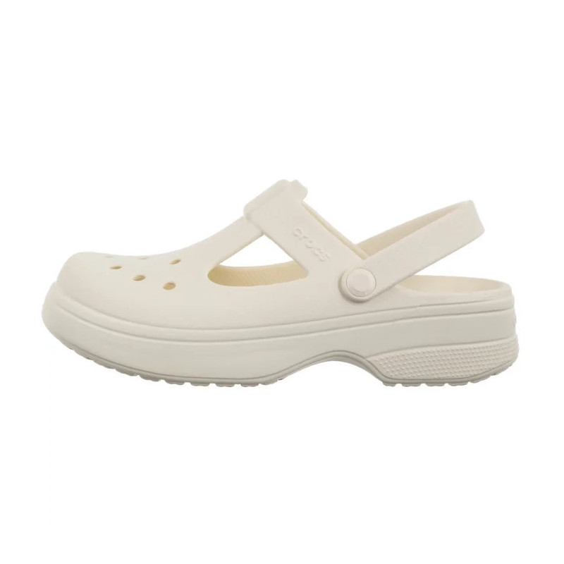 Crocs Classic Mary Jane Clog K Chalk 210615-0WV (CR387-c) šlepetės
