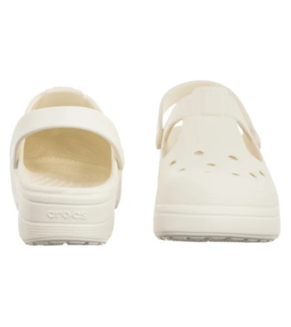 Crocs Classic Mary Jane Clog K Chalk 210615-0WV (CR387-c) šlepetės