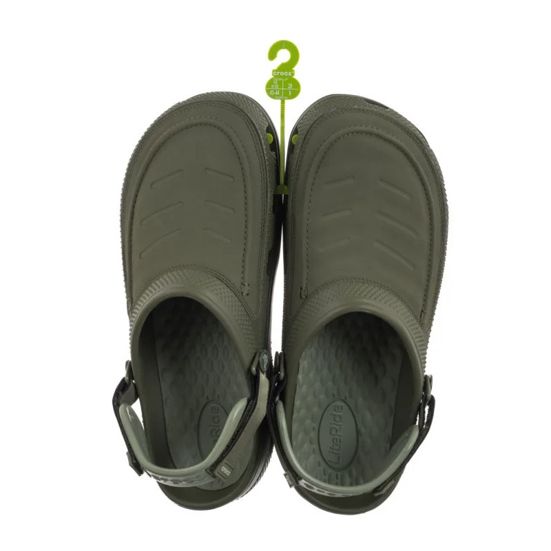 Crocs Yukon Vista II LR Clog Army Green 207689-309 (CR323-c) šlepetės