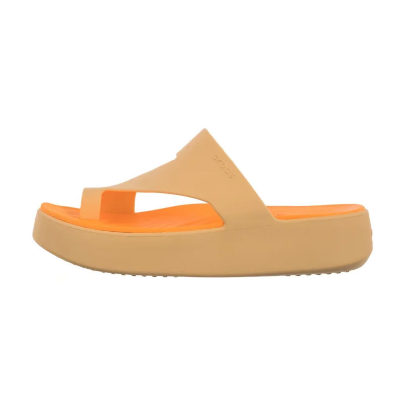 Crocs Getaway Platform Toe Loop Golden Hour 210834-78Z (CR375-c) šlepetės