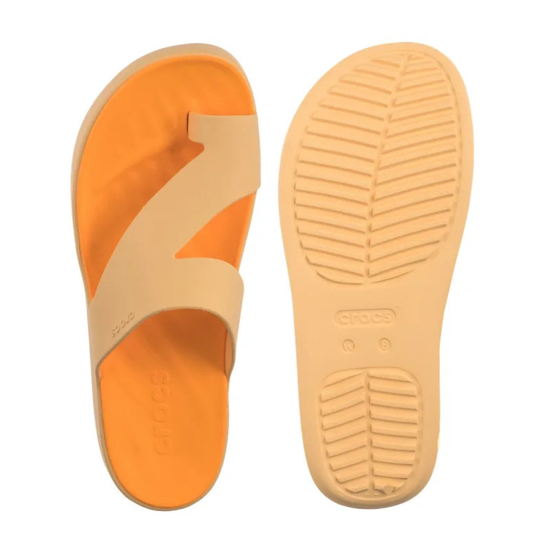 Crocs Getaway Platform Toe Loop Golden Hour 210834-78Z (CR375-c) šlepetės