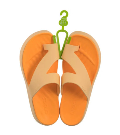 Crocs Getaway Platform Toe Loop Golden Hour 210834-78Z (CR375-c) šlepetės