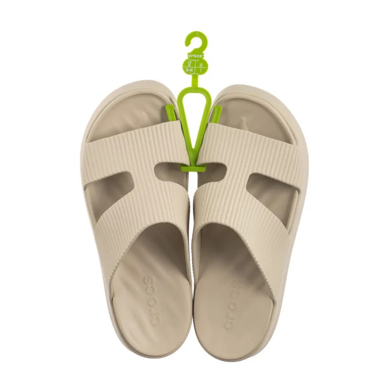 Crocs Getaway Groove Platform Hstrap Sandstone 210701-0LH (CR386-a) kurpes