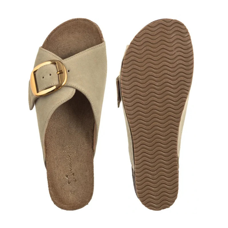 Maciejka Pistacjowe 07000-22/00-5 (MA1400-b) Sieviešu apavi/Flip Flops