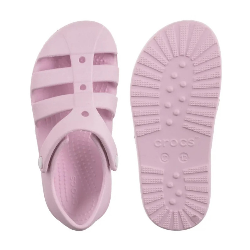 Crocs Classic Fisherman K Pink Milk 210625-6ZW (CR384-b) sandalai
