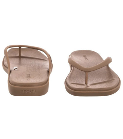 Crocs Miami Flip Milk Chocolate 211435-2JJ (CR379-b) šlepetės