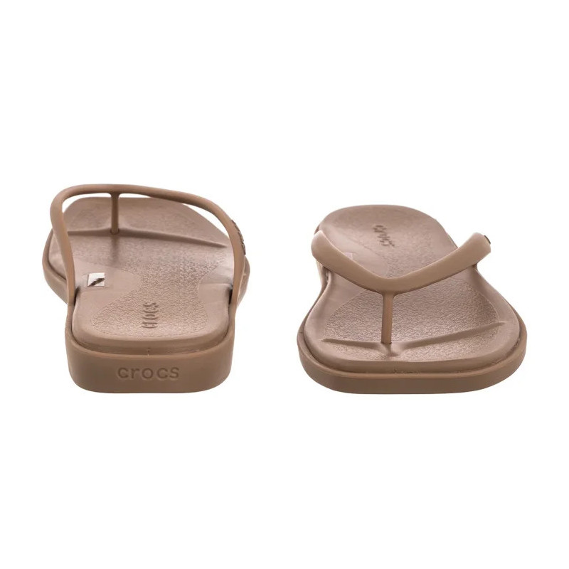 Crocs Miami Flip Milk Chocolate 211435-2JJ (CR379-b) flip flops