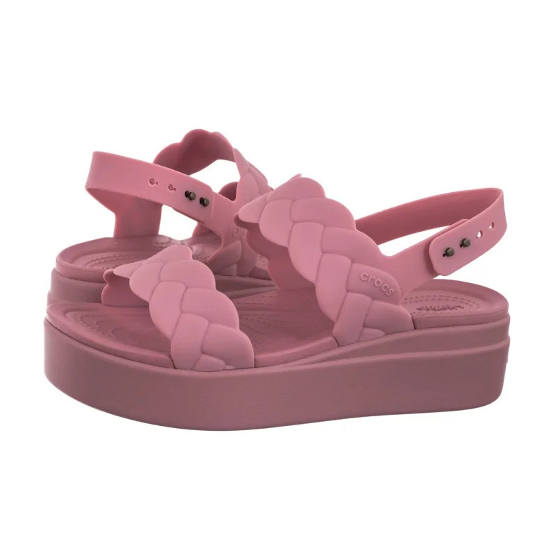 Crocs Brooklyn Woven Upper Lw Rosette 209977-6XX (CR383-c) bateliai