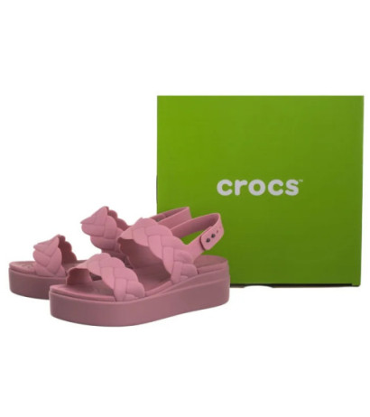 Crocs Brooklyn Woven Upper Lw Rosette 209977-6XX (CR383-c) bateliai