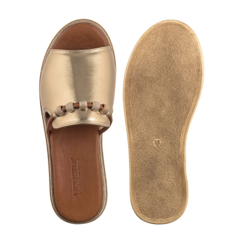 Venezia Złote B046LEGOOBK043 (VE854-a) kurpes