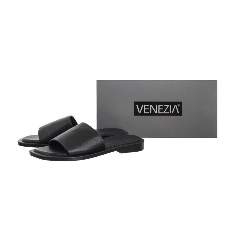 Venezia Czarne R009LEBLOBK144 (VE865-a) Women's Shoes/Flip Flops