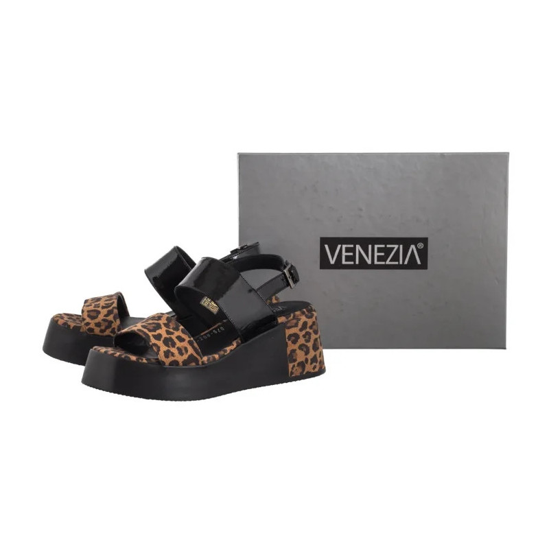 Venezia Brązowe L062PABBOBS033 (VE866-a) shoes