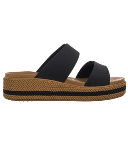 Crocs Brooklyn Woven Buckle Black 209978-001 (CR398-a) batai