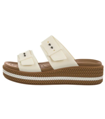 Crocs Brooklyn Woven Buckle Chalk 209978-0WV (CR398-b) batai
