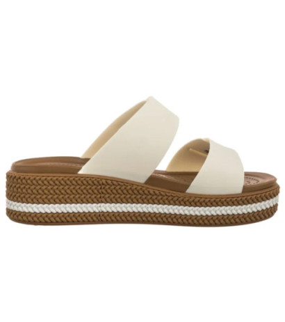 Crocs Brooklyn Woven Buckle Chalk 209978-0WV (CR398-b) shoes