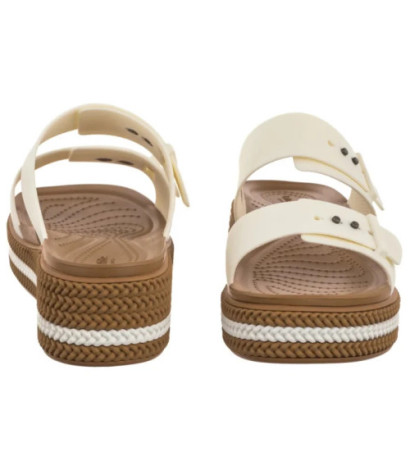 Crocs Brooklyn Woven Buckle Chalk 209978-0WV (CR398-b) batai