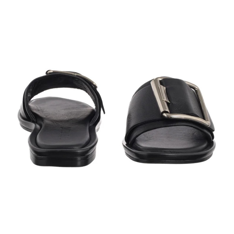 Venezia Czarne R020LEBLOBK144 (VE867-a) Moteriški batai/šlepetės