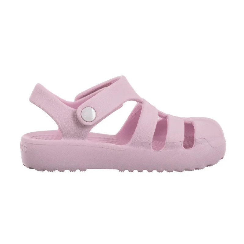 Crocs Classic Fisherman T Pink Milk 210626-6ZW (CR390-b) sandalai