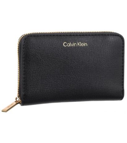 Calvin Klein Foil Logo Medium Zip Around Black/Toasted Coconut LV04F1091G 332 (CK683-a) käekott