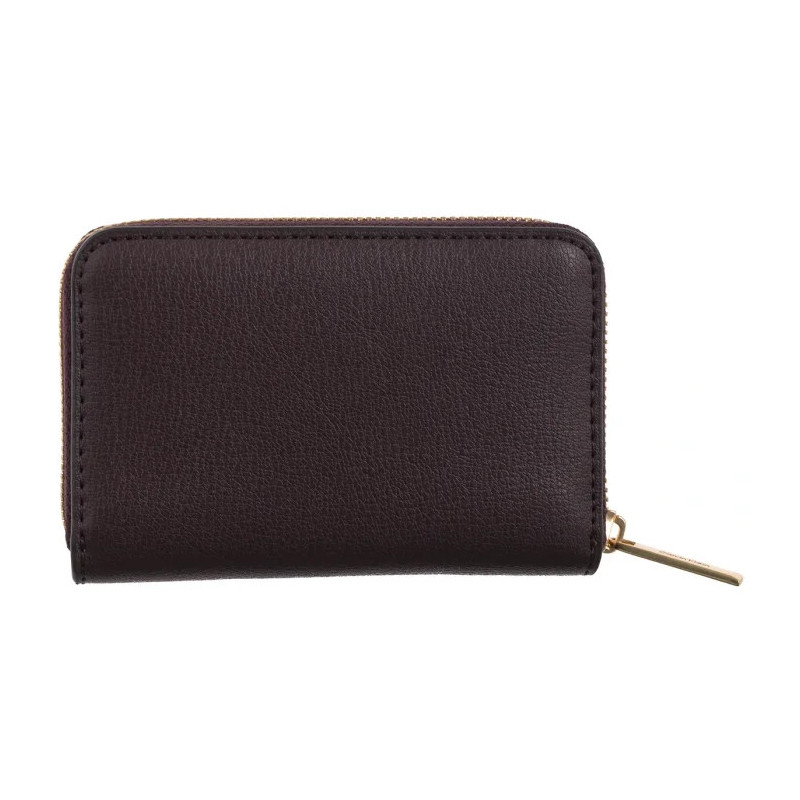 Calvin Klein Foil Logo Medium Zip Around Fudge/Espresso LV04F1091G 33A (CK683-b) käekott