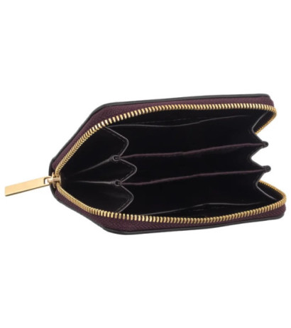 Calvin Klein Foil Logo Medium Zip Around Fudge/Espresso LV04F1091G 33A (CK683-b) käekott