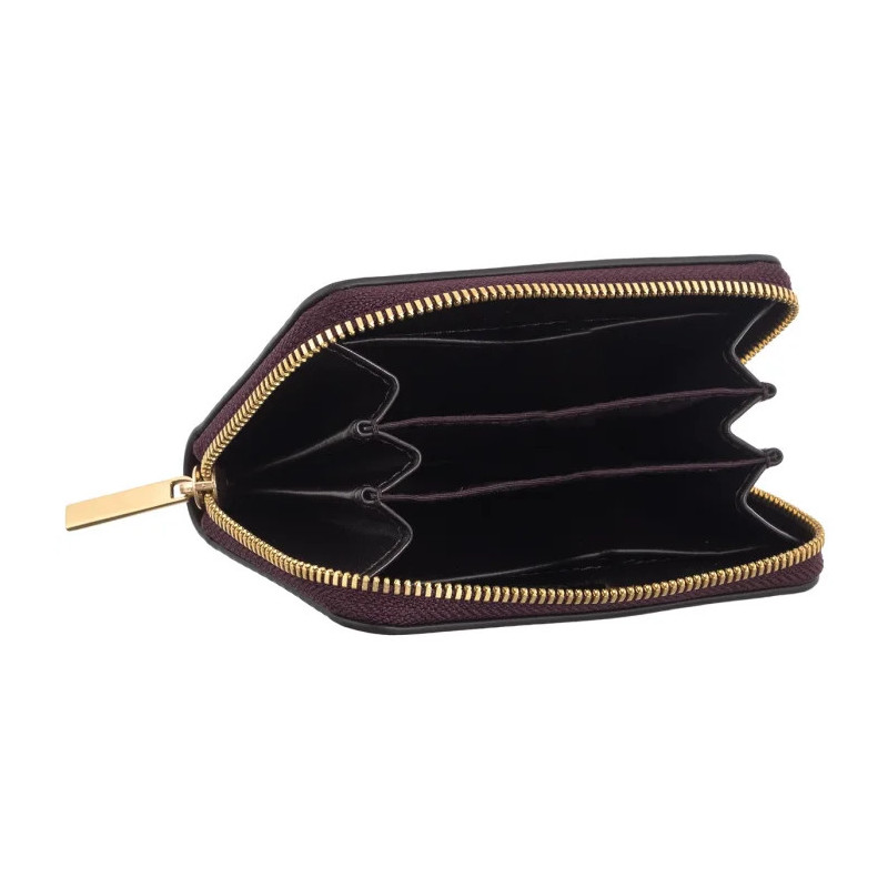 Calvin Klein Foil Logo Medium Zip Around Fudge/Espresso LV04F1091G 33A (CK683-b) käekott