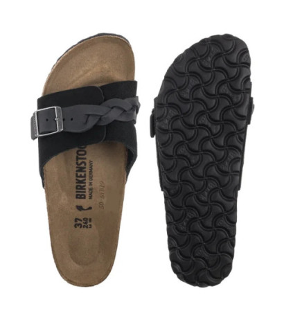 Birkenstock Oita Braided Black 1030549 (BK264-e) Moteriški batai/šlepetės
