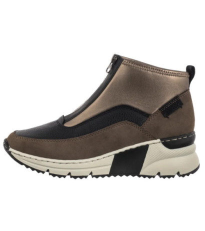Rieker Brązowe N6352-25 Brown (RI283-a) batai
