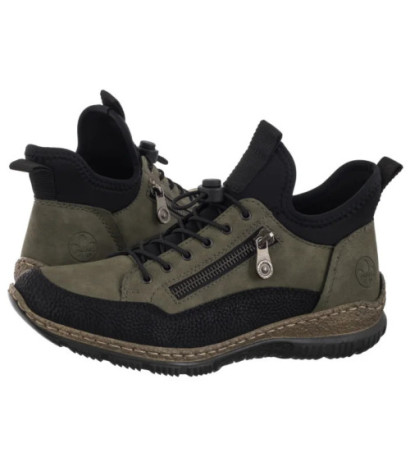 Rieker Zielone N32G3-54 Green Combination (RI284-a) shoes