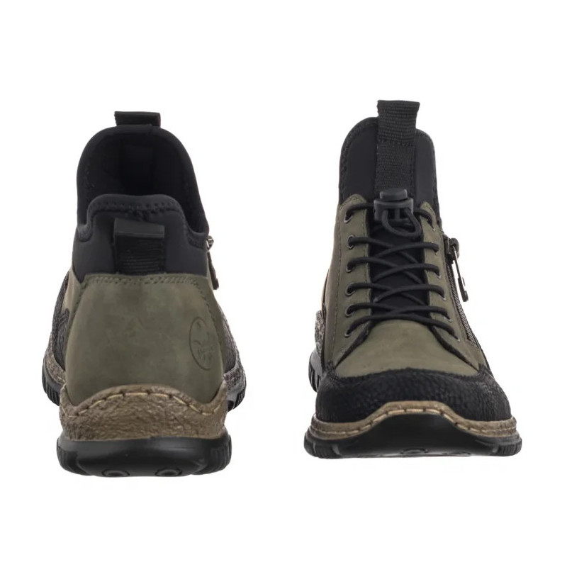 Rieker Zielone N32G3-54 Green Combination (RI284-a) batai