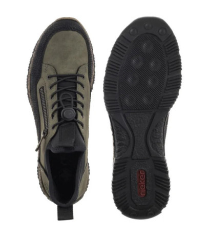 Rieker Zielone N32G3-54 Green Combination (RI284-a) shoes