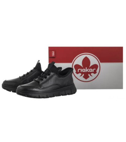 Rieker Czarne N1357-00 Black (RI285-a) batai