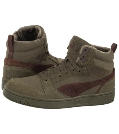 Puma Rebound v6 WTR Loden Green - Chestnut Brown 403511-02 (PU625-a) sports shoes