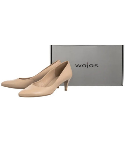 Wojas Beżowe 9276-54 (WO320-a) augsti papēži