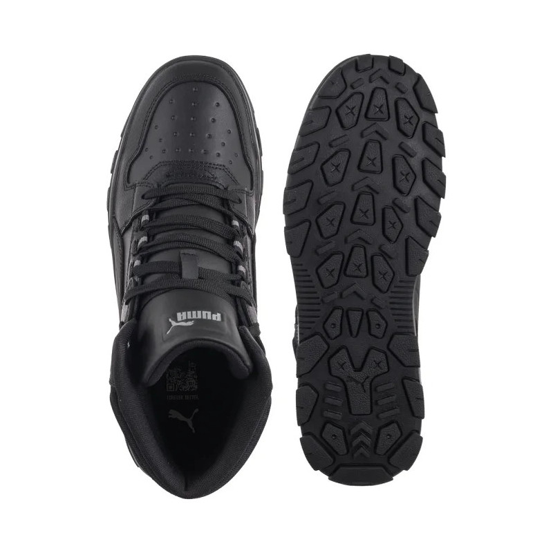 Puma Rebound Abrupt Black - Cast Iron - Silver 397468-15 (PU630-a) sporta apavi