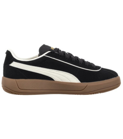 Puma Club Klassika SD Black Warm White 400718-02 (PU628-a) sporta apavi