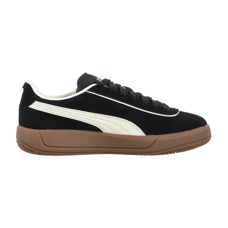 Puma Club Klassika SD Black Warm White 400718-02 (PU628-a) sporta apavi