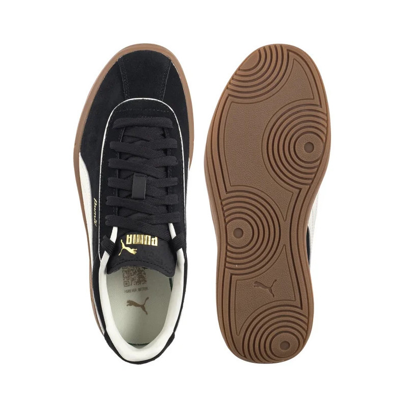 Puma Club Klassika SD Black Warm White 400718-02 (PU628-a) sporta apavi