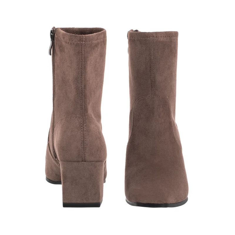 Caprice Brązowe 9-25354-41 306 Cafe Stretch Vegan (CP444-b) kurpes