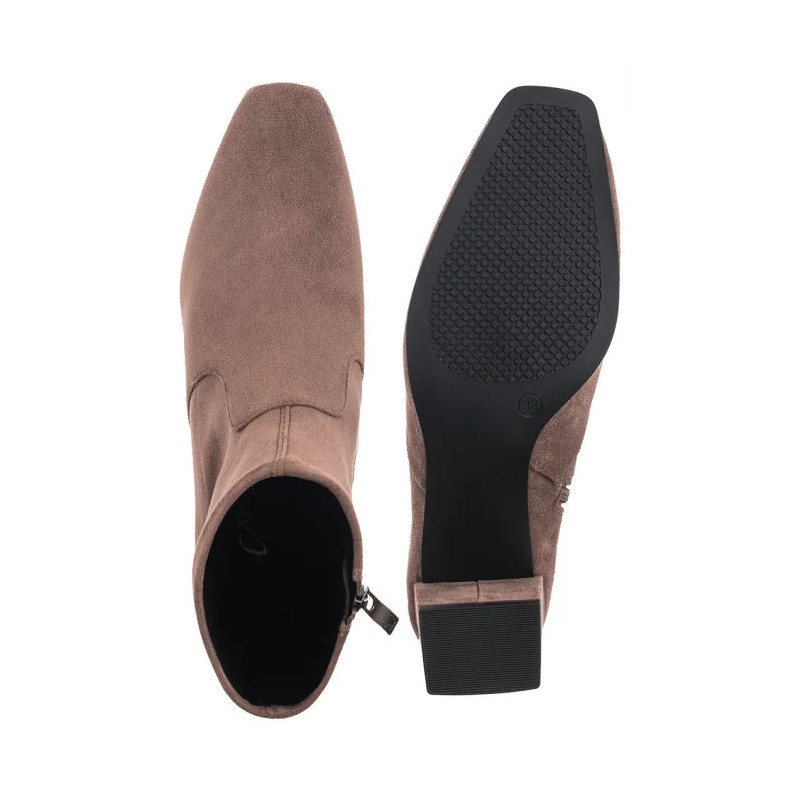 Caprice Brązowe 9-25354-41 306 Cafe Stretch Vegan (CP444-b) shoes